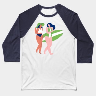 Two women. Baseball T-Shirt